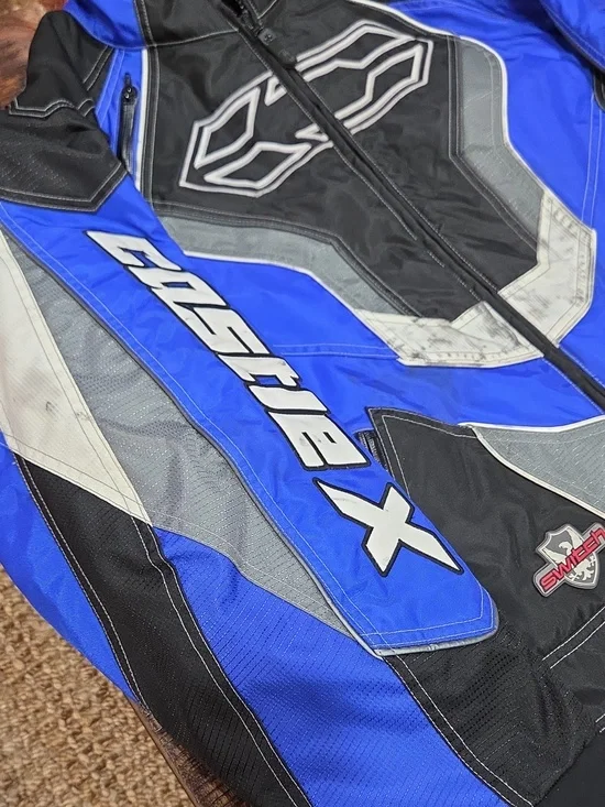 Castle X Motorcycle Riding Racing Jacket - Picture 3 of 14